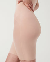 SPANXshapeâ„¢ Invisible Open-Bust Mid-Thigh Bodysuit | Champagne Beige